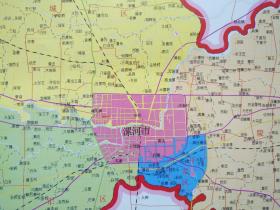 漯河市地图全图，漯河市地图图片