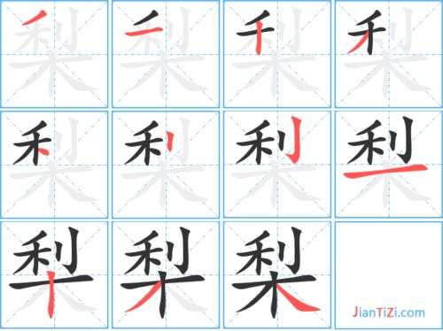 梨组词语有哪些词语有哪些，梨组词语四字