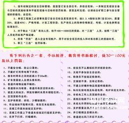 奖惩制度，奖惩分明
