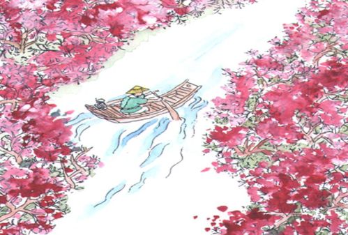 桃花源记古今异义词仿佛，桃花源记古今异义词延