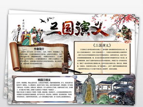 三国演义手抄报简单又漂亮 关于三国的手抄报内容