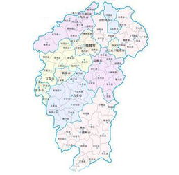 中国江西地图高清版大图片，中国江西地图高清版大图