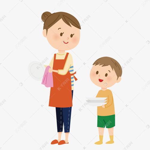 帮妈妈洗碗作文