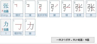 力笔顺怎么写
