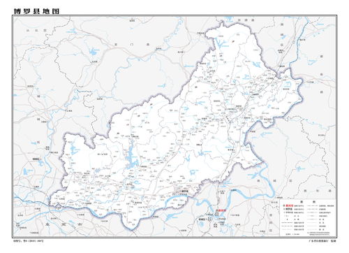 惠州博罗县地图，博罗县地图各镇