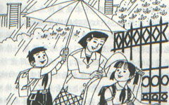 雨中情作文500字，雨中情作文100字