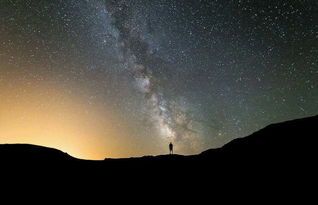 美丽星空的优美词句，美丽星空动图