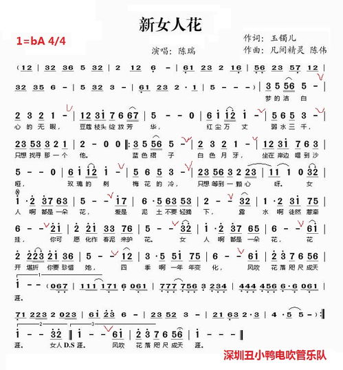新女人花原唱视频，新女人花原唱播放音乐