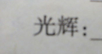 光辉的近义词是?