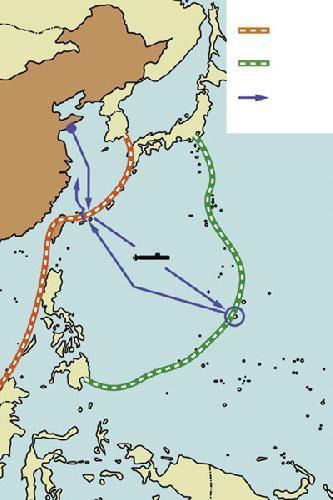 “第一岛链”、“第二岛链”的内容是什么?