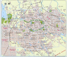 合肥市区地图区域划分，合肥市区地图全图高清版下载
