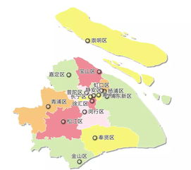 上海市地图区域划分图，上海市地图区域划分2021
