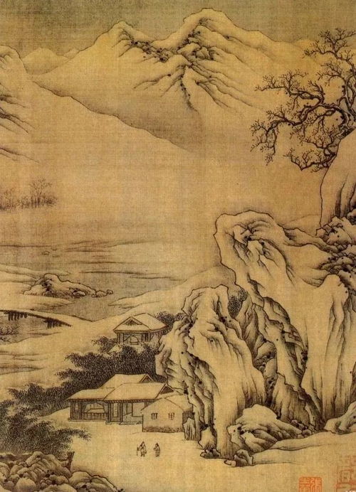 辋川图，辋川别墅