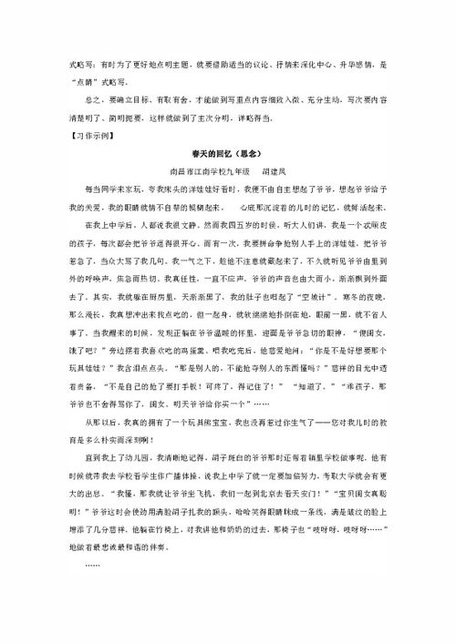 详略得当的作文600字，详略得当的作文450字