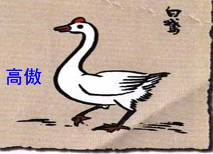 鹅字怎么写