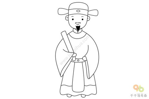古代人简笔画男人物，古代人简笔画视频