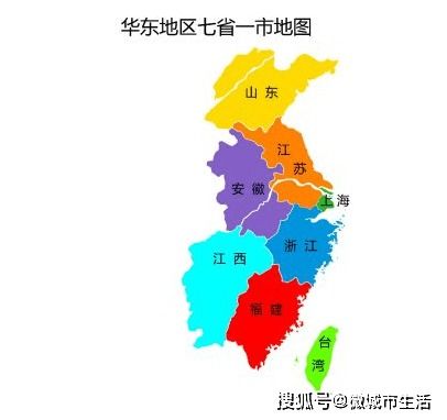 华东地区包括哪些省?