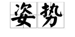 姿势的汉语拼音