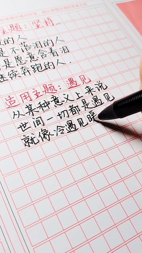 关于遇见的作文5篇
