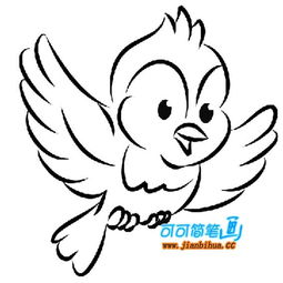 小鸟怎么画简单又好看