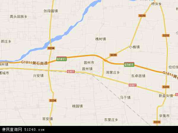 晋州市地图 城镇，晋州市地图图片