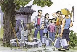 从小妈妈对我说,吃水不忘挖井人是什么歌