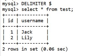 delimiter语句可以设置MySQL的，delimiter怎么读