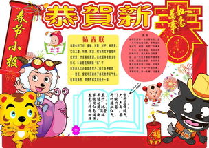 新年手抄报怎么做简单又漂亮