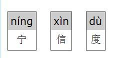 “度”的拼音是什么?