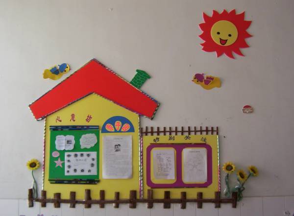幼儿园家园联系栏图片大全，幼儿园家园栏布置图片大全