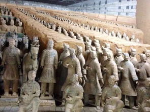 秦兵马俑图片简笔画，秦兵马俑图片俑身全图