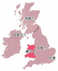 威尔士首都卡迪夫，威尔士首都地图