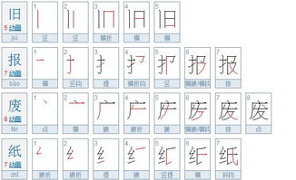 纸的笔顺笔画怎么写