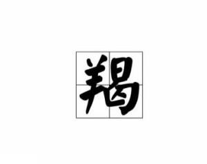 羯字怎么读!