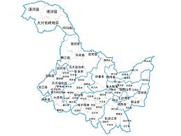 黑龙江省在地图上的形状像啥子