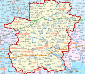 邳州地图区域划分，邳州地图高清版大地图