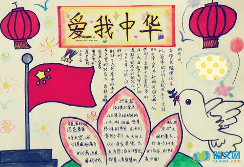 迎国庆贺十一手抄报内容