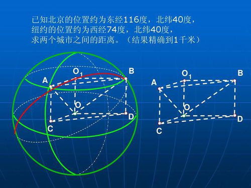 球面距离公式