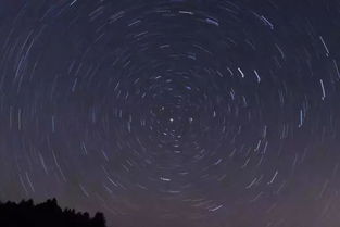 晴朗的夜空中有什么，晴朗的夜空面对北极星的方向即为正北方