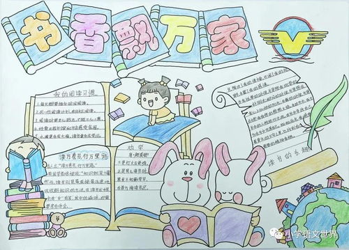 读书节手抄报简单，读书节手抄报图片