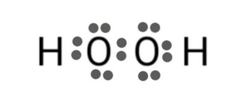 h2o2的电子式是什么?