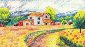 系列插画卡通简笔画-小学生插画怎么画