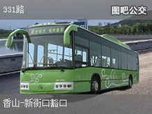六安331路公交车路线图，哈市331路公交车路线图
