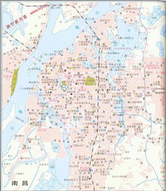 南昌地图区域划分，南昌地图地铁