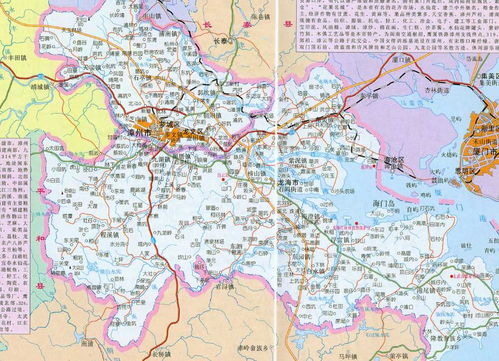 福建漳州地图全图，漳州地图全图面积