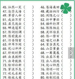 初中成语语病改错?