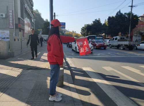 行人先行标志图片，行人参与道路交通的主要特点
