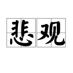 悲观的反义词是什么二年级，悲观的近义词