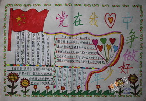 争做好少年手抄报简单，人人争做好少年手抄报