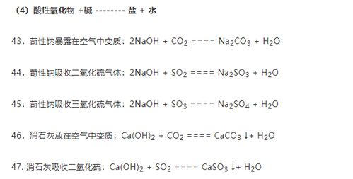 化学最基本的公式有哪些?